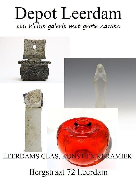 Jan van der Vaart - kristallen vaas, Ophalen of Verzenden