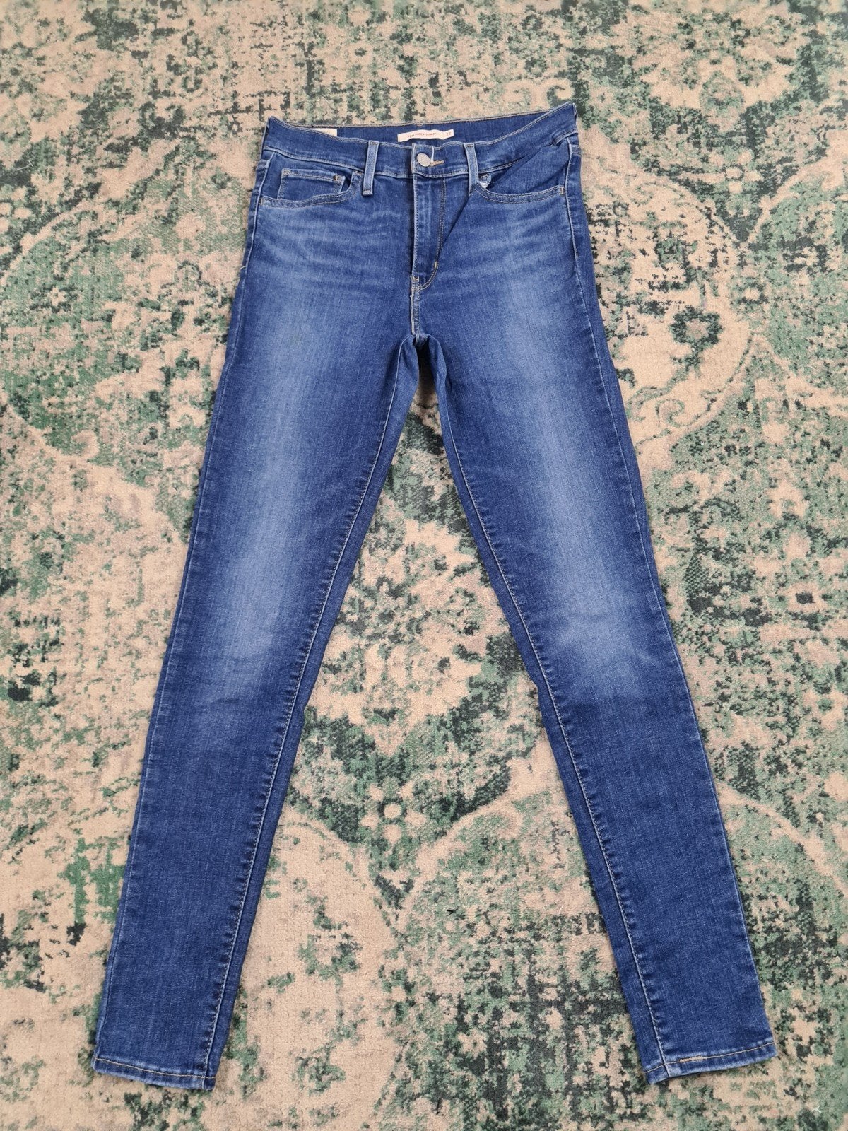 Levi's 720 super skinny W27 L30 Dames Tulsi2730 Hig-rise, Blauw, Ophalen of Verzenden, Zo goed als nieuw, W27 (confectie 34) of kleiner