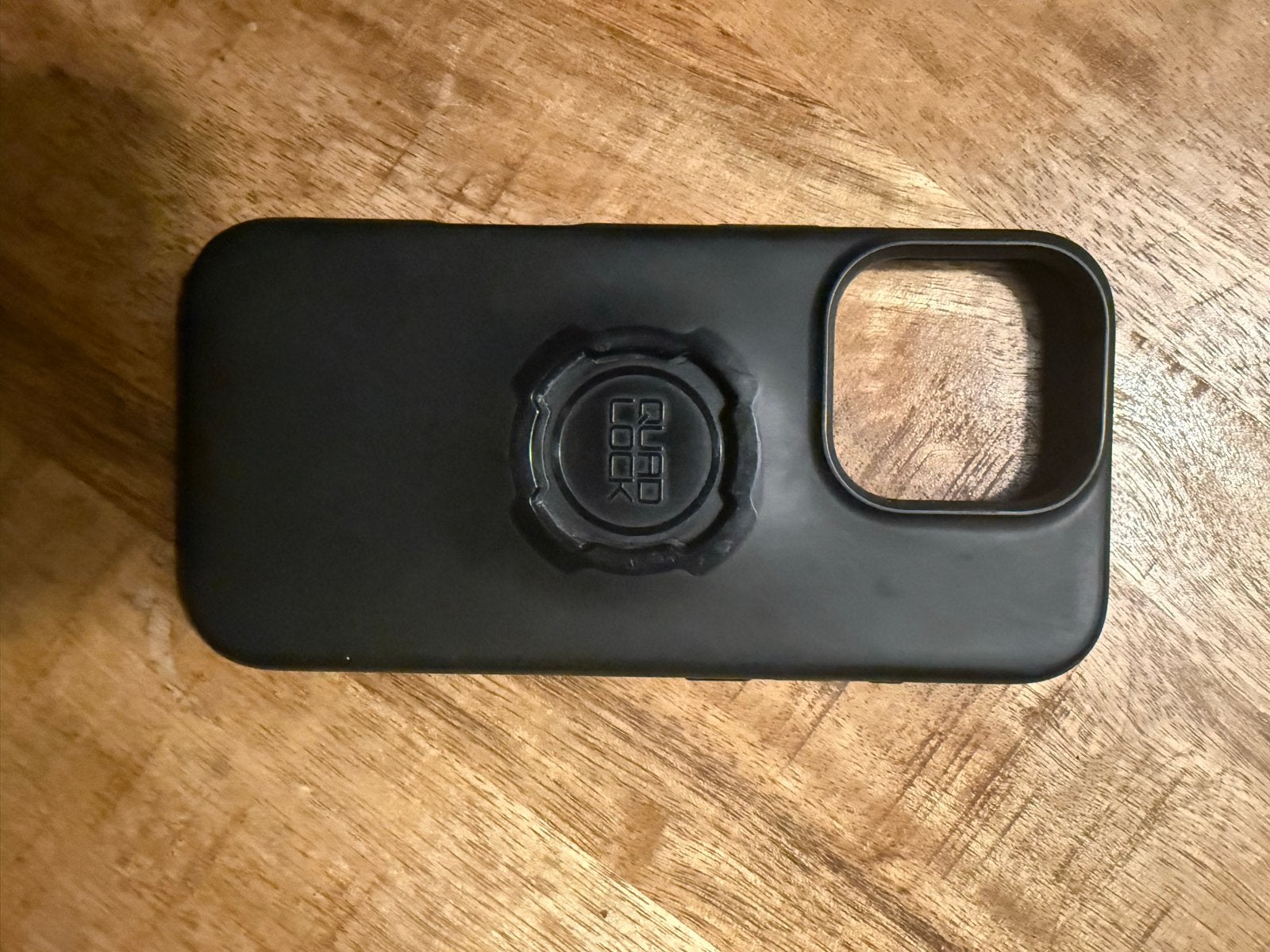 Quad Lock hoesje voor iPhone 16 Pro, Kunststof, IPhone 16 Pro, Zwart, Quad Lock