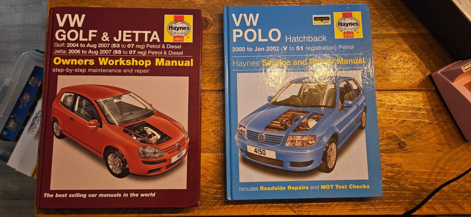 VW Golf & Jetta en VW Polo Haynes Werkplaatshandboeken, Auto diversen, Ophalen of Verzenden