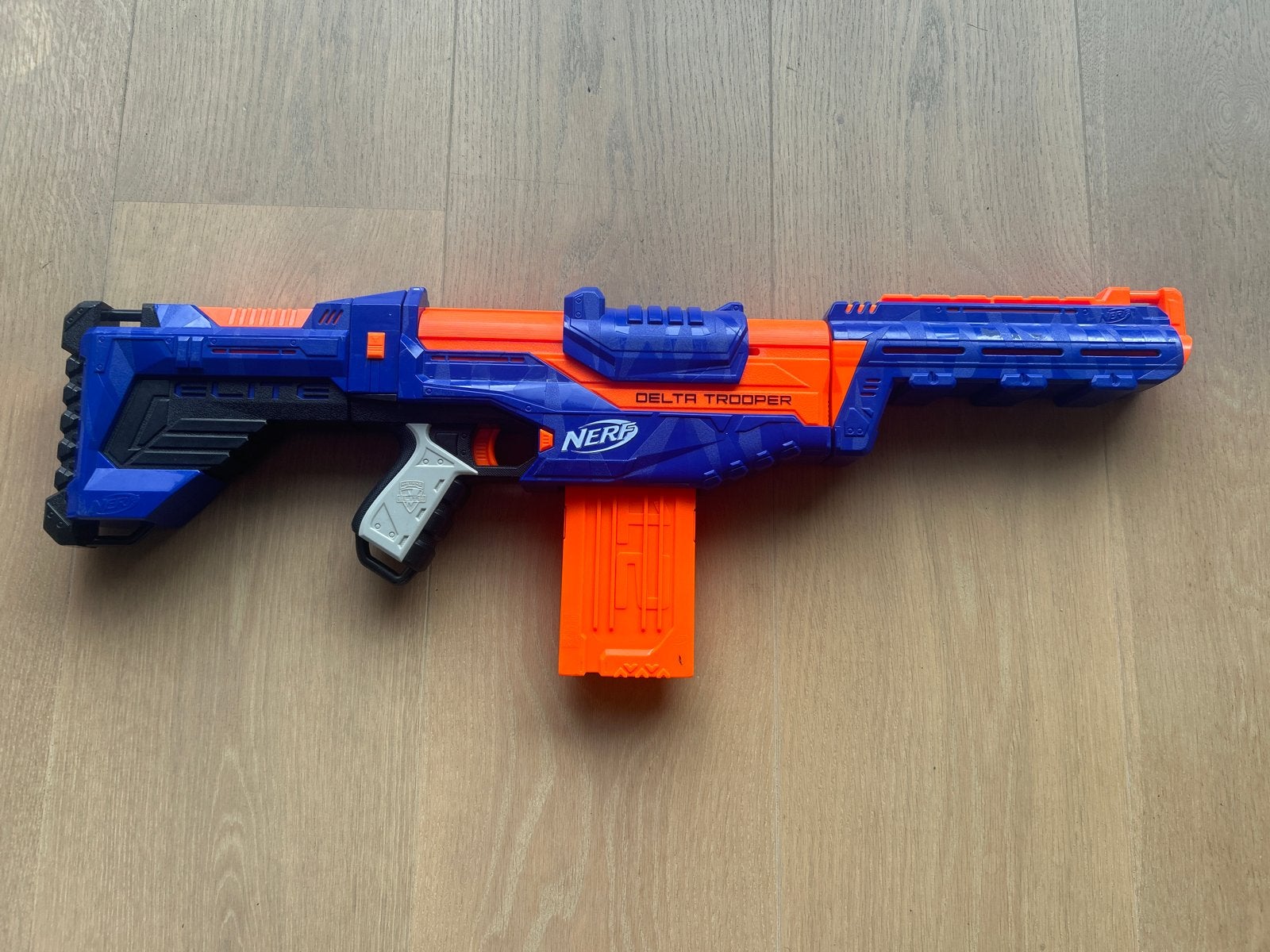 Nerf N-Strike Elite Delta Trooper Blaster, Ophalen of Verzenden, Gebruikt, Jongen of Meisje