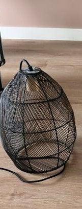 Lampen, Huis en Inrichting, Lampen | Lampenkappen, Ophalen, Zo goed als nieuw, Rond