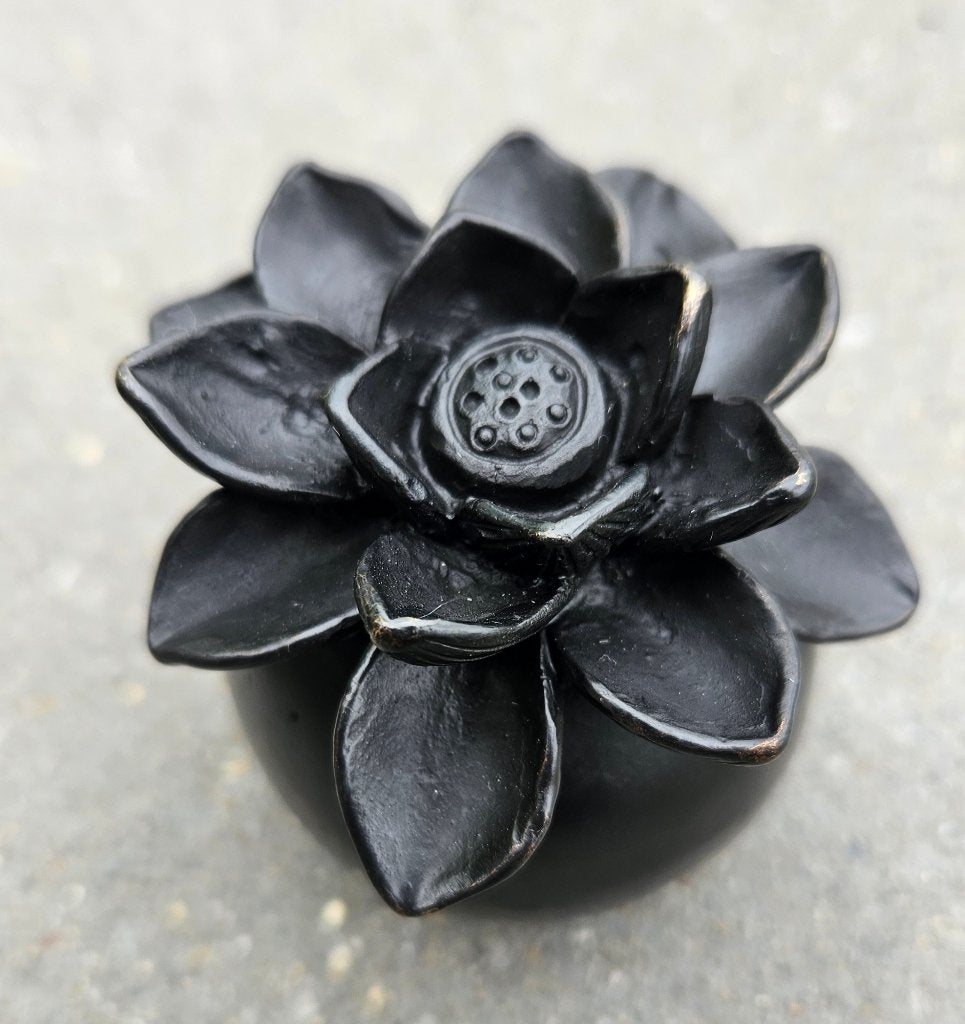 mini urn / asurn / ZONNEBLOEM/ brons, Nieuw, Info@huisentuindecoratiemarie.nl, Huis en tuin decoratie marie, Peize
