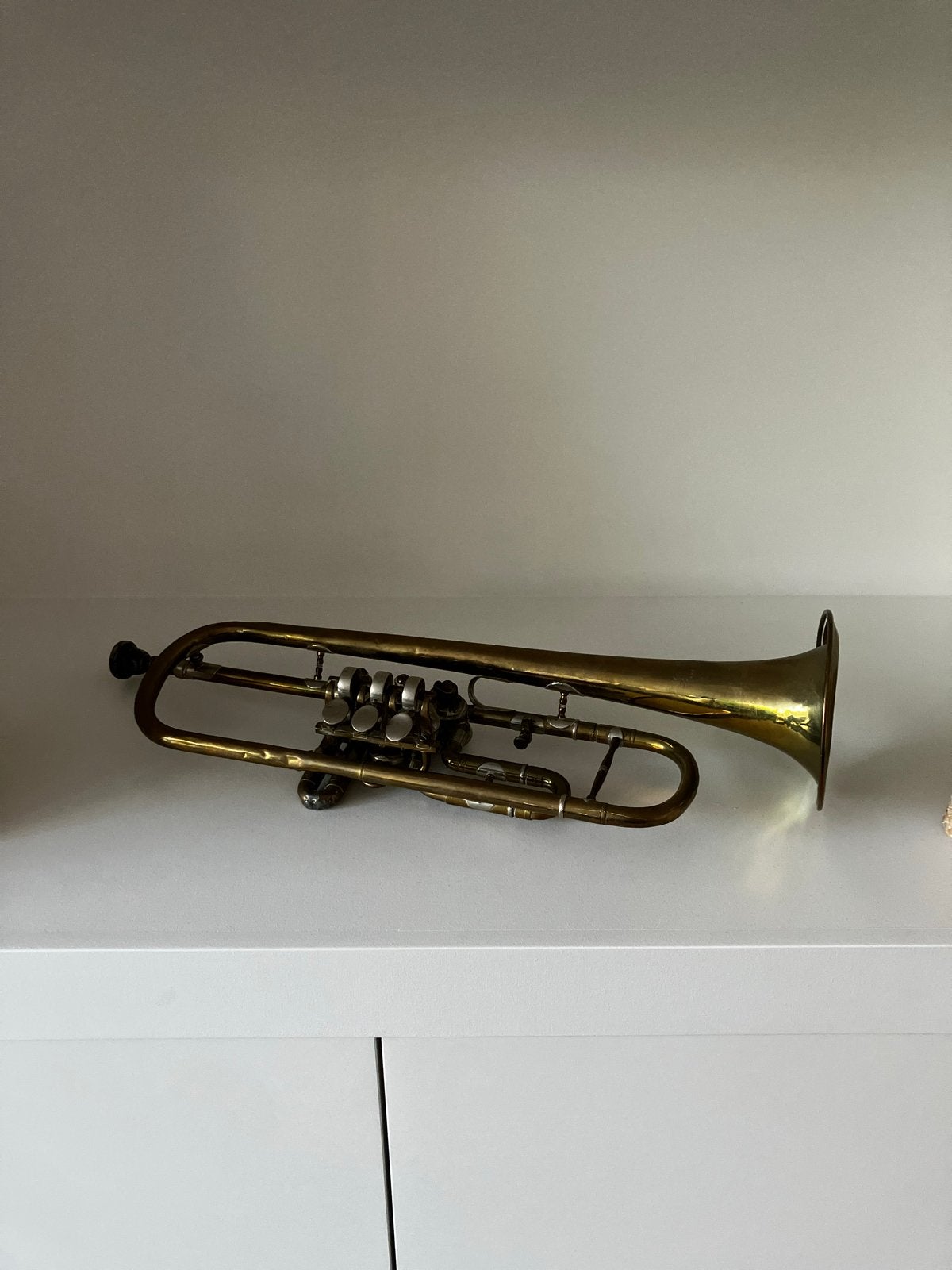 Amati Kraslice Trompet - Opknapper, Muziek en Instrumenten, Blaasinstrumenten | Trompetten, Verzenden, Gebruikt, Overige typen