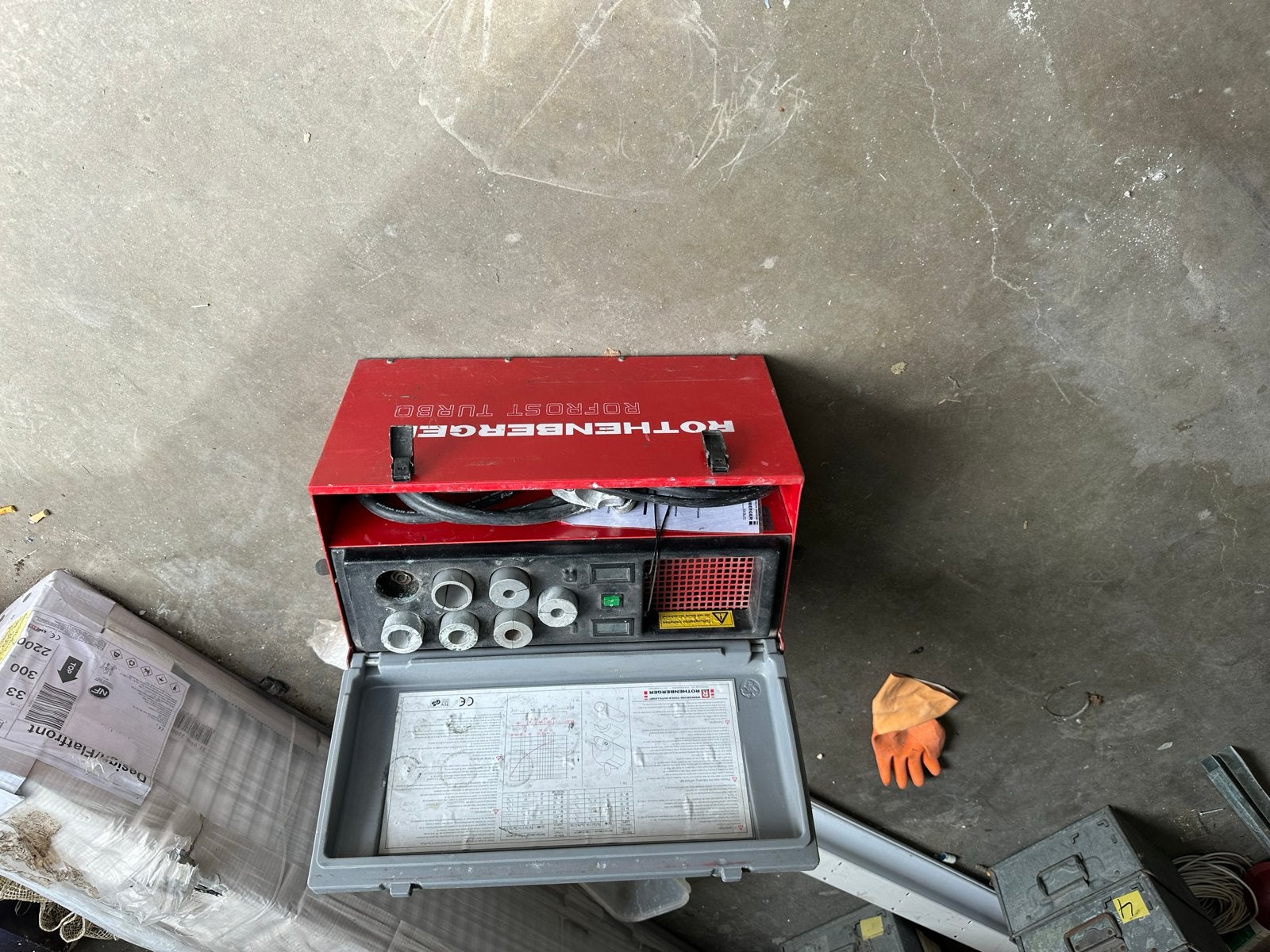 Rothenberger Rofrost Turbo CV/waterleiding bevriezer, Ophalen of Verzenden, Gebruikt