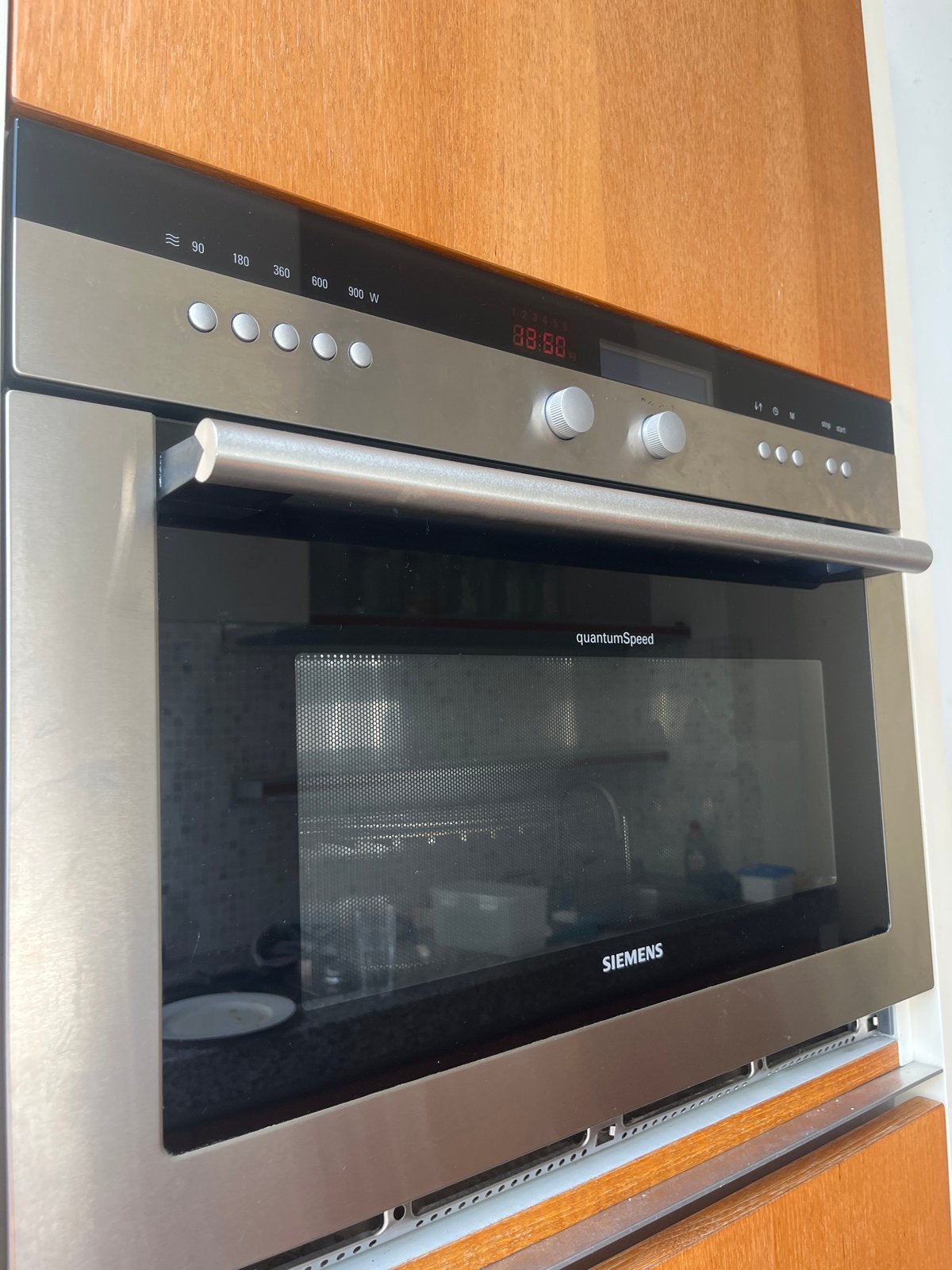 Siemens Inbouw Combimagnetron - QuantumSpeed, Ophalen, Combimagnetron, Gebruikt, 60 cm of meer