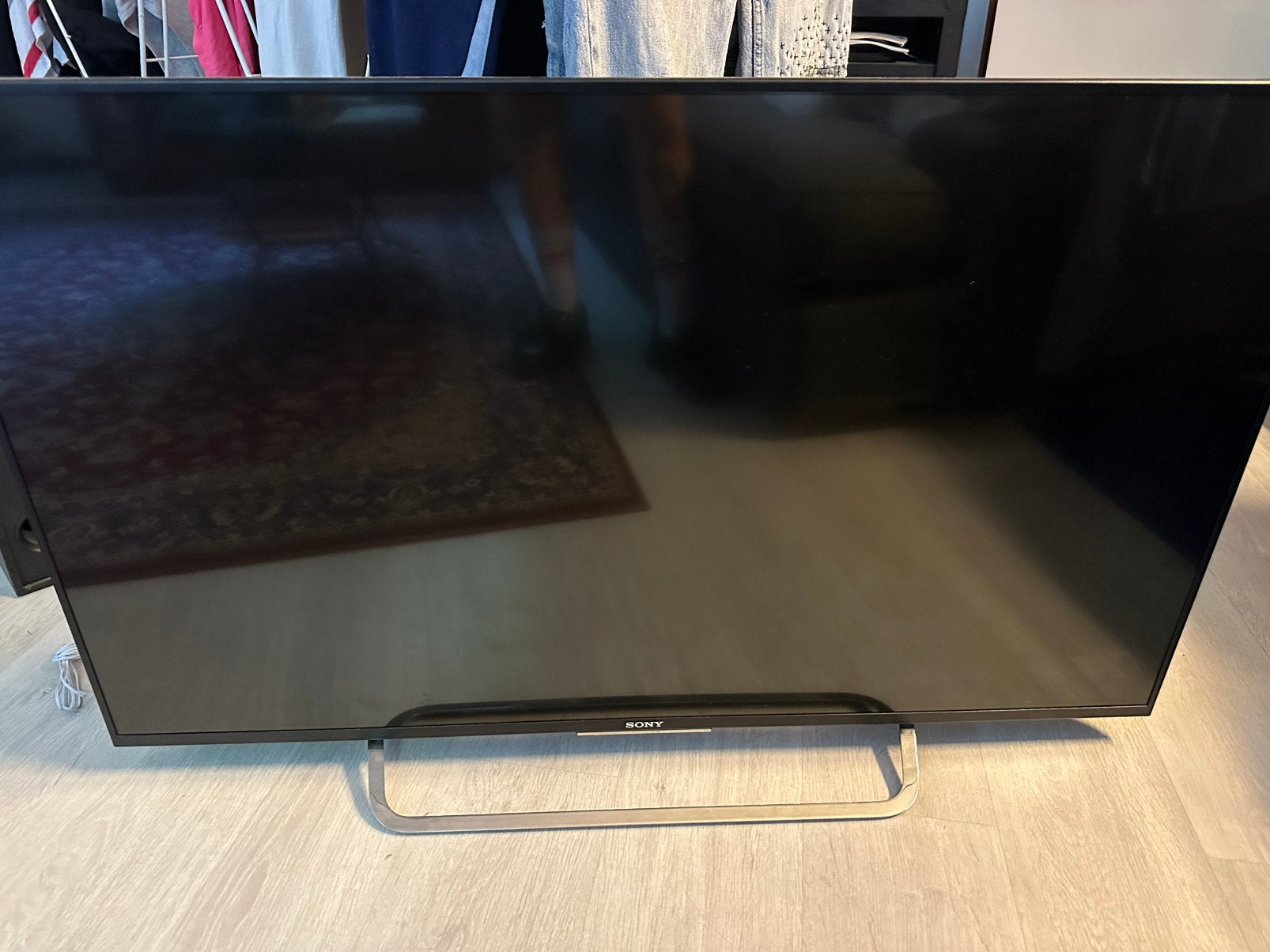 Kapotte TV Sony 49 Inch, Ophalen of Verzenden, Zo goed als nieuw, 100 cm of meer, Sony