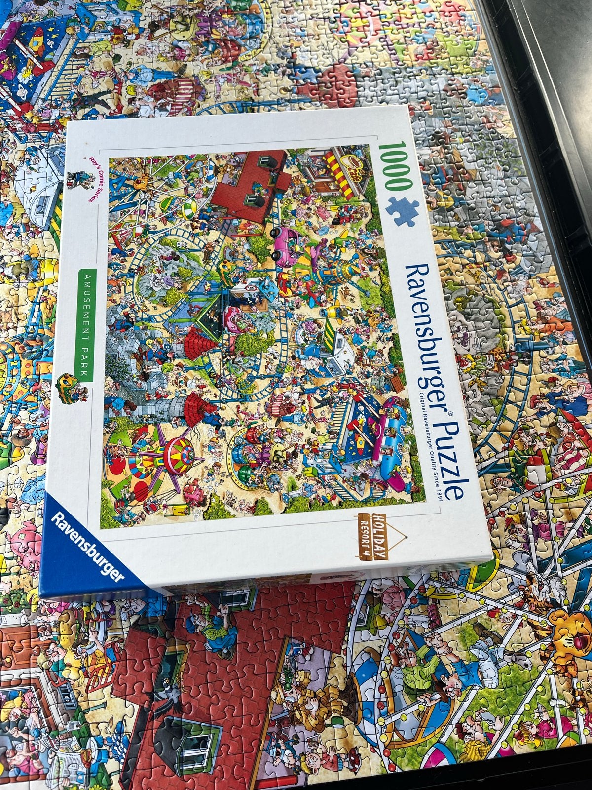 Ravensburger Puzzel 1000 stukjes - Ray's Comic Series, Ophalen, 500 t/m 1500 stukjes, Zo goed als nieuw, Legpuzzel