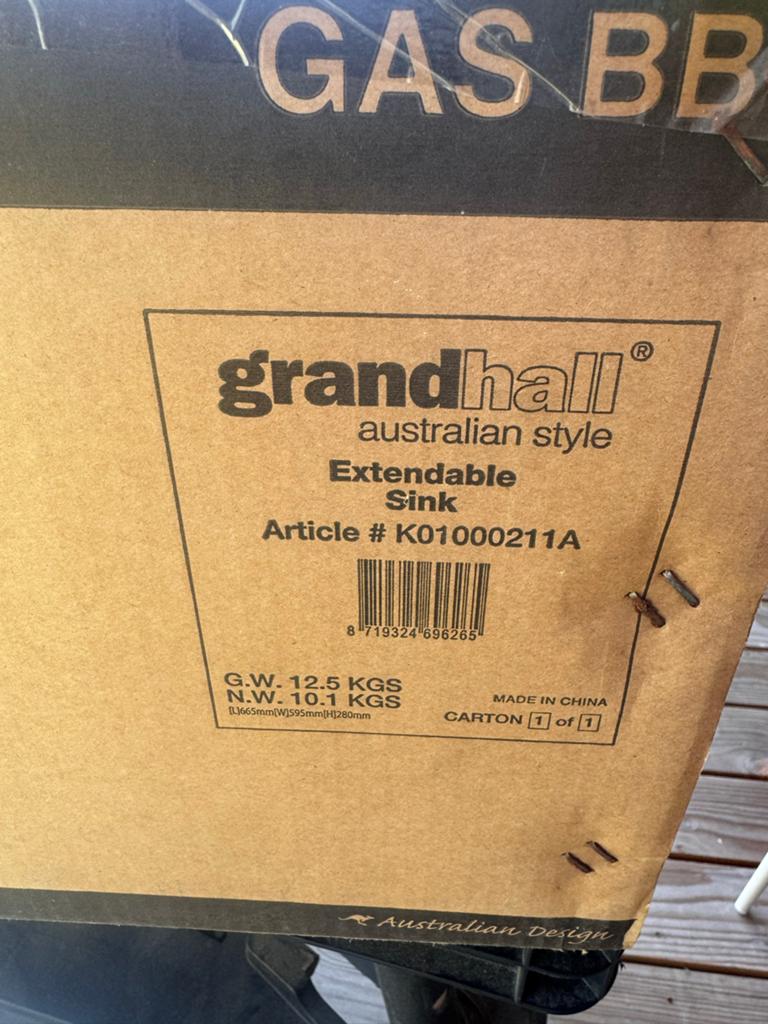 Grandhall Extendable Sink - Nieuw in doos, Ophalen of Verzenden, Nieuw