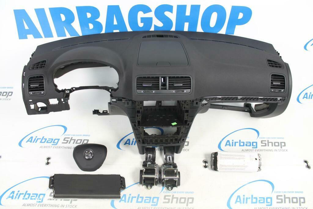 Airbag set - Dashboard zwart Skoda Yeti facelift 2009-heden, Auto-onderdelen, Dashboard en Schakelaars