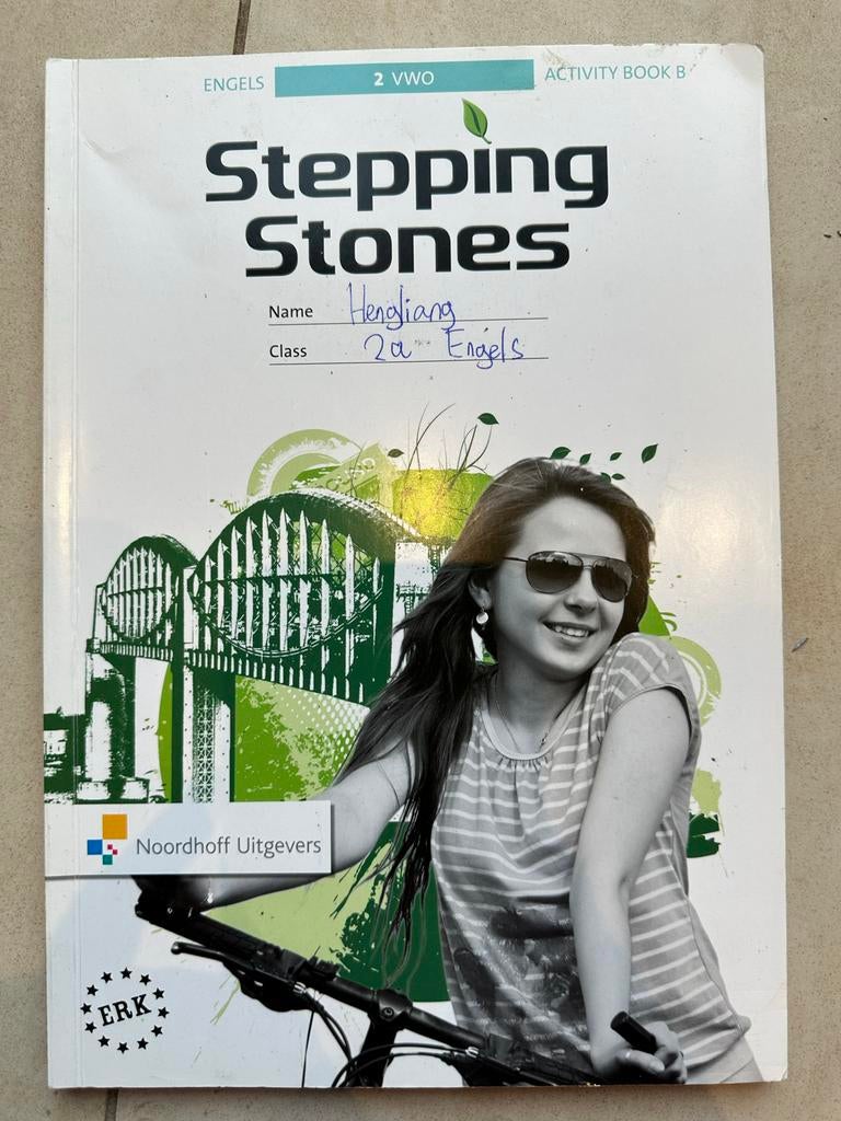 Stepping Stones Engels 2 VWO Activity Book B, Ophalen of Verzenden, Zo goed als nieuw, VWO, Engels