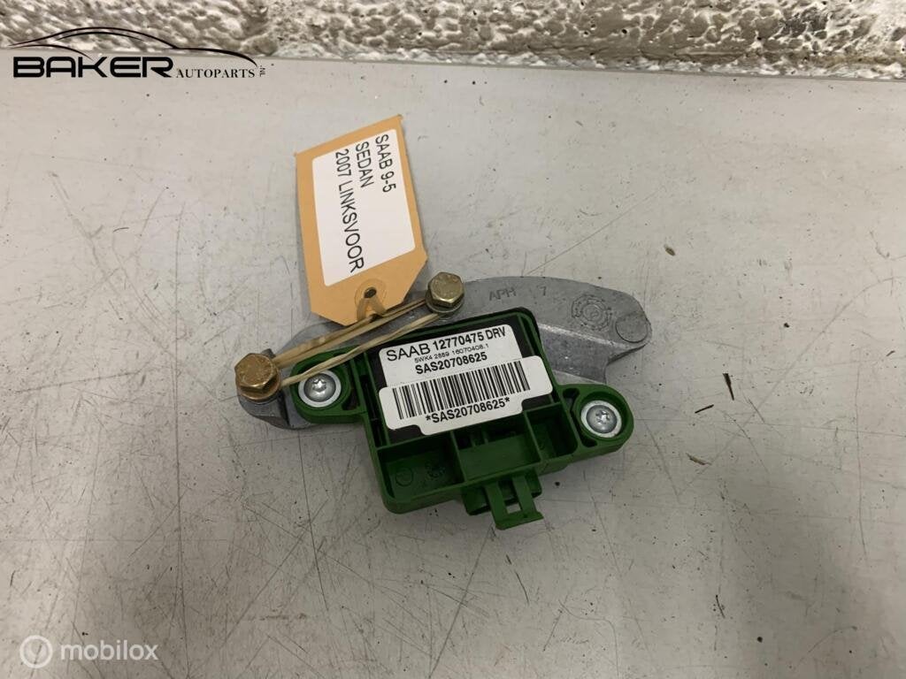 Airbagsensor Saab 9-5 ('97-'11) 12770475, Gebruikt, Ophalen of Verzenden, Saab, Saab