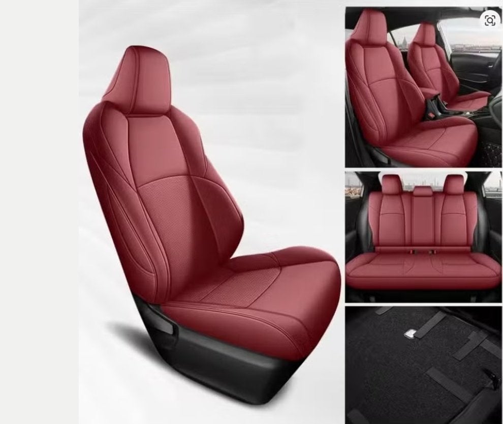 Speciale op maat Lederen autostoelhoes Toyota CH-R, Ophalen of Verzenden, Nieuw, Toyota