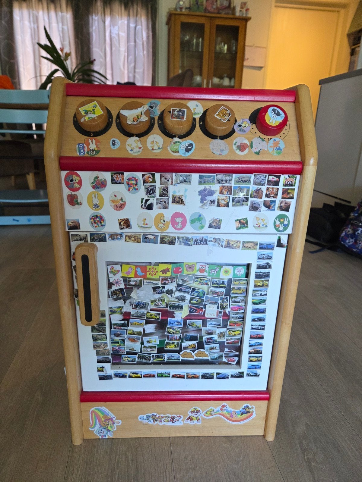 Houten fornuis GRATIS, Ophalen, Gebruikt, Jongen of Meisje