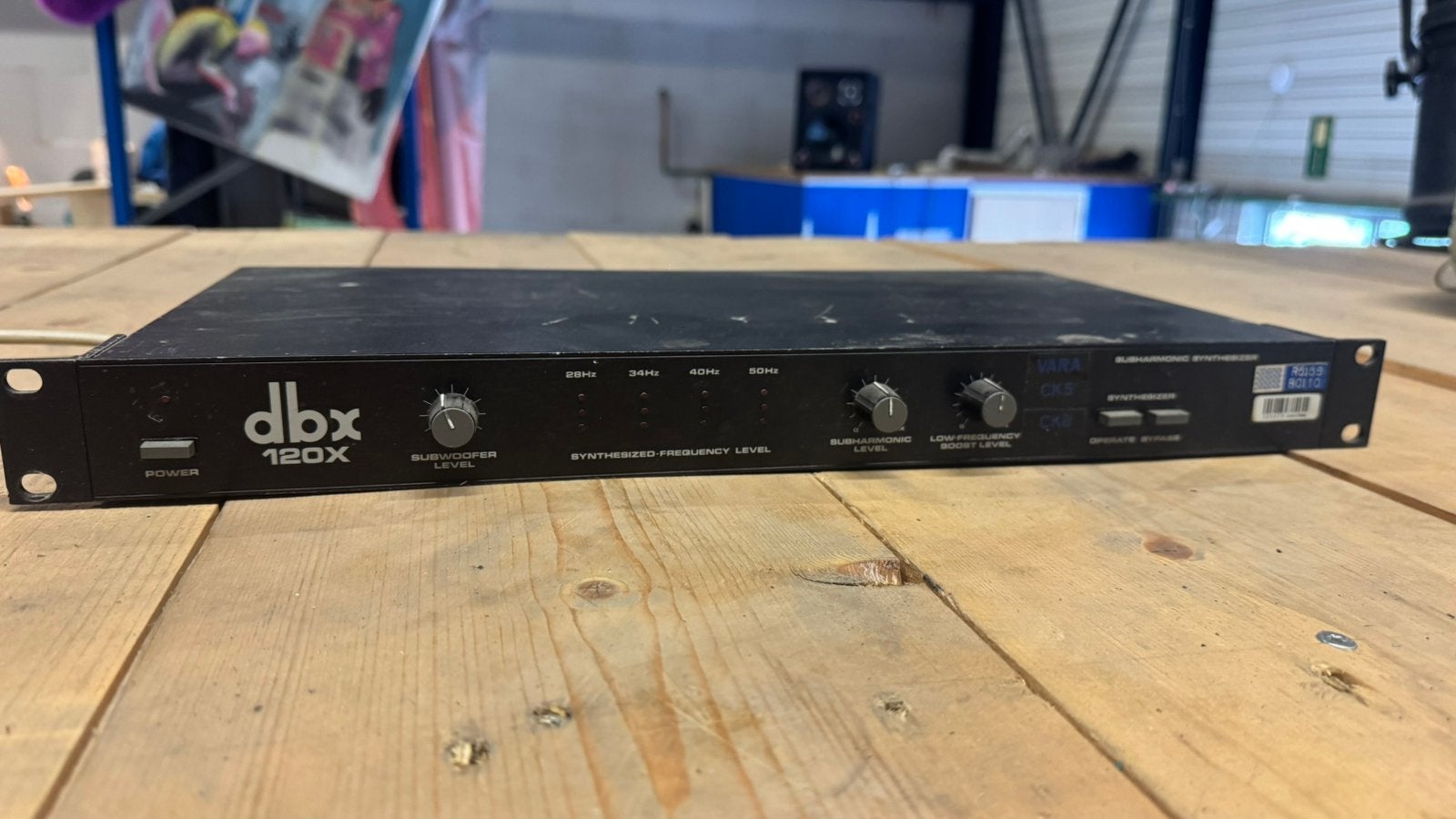 DBX 120X subharmonizer synth, Ophalen of Verzenden, Zo goed als nieuw