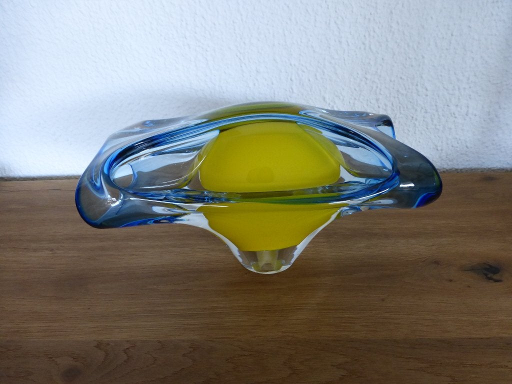 Adam Jablonski glas object - gesigneerd, Ophalen