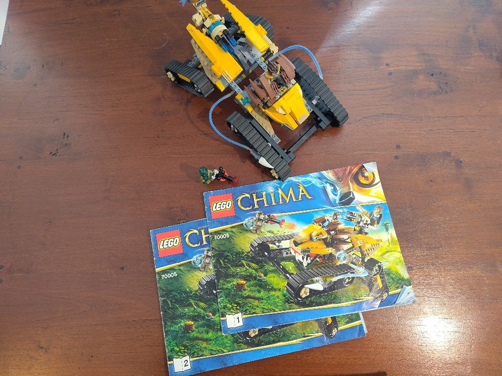 lego Chima set, Lego, Ophalen of Verzenden, Zo goed als nieuw, Inclusief instructies