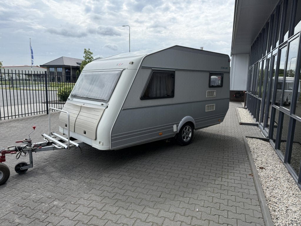 Kip Star Line 41 EKL Langslaper 210cm + WC Tent BJ 2000, Standaardzit, Lengtebed, Kip, Tot en met 2