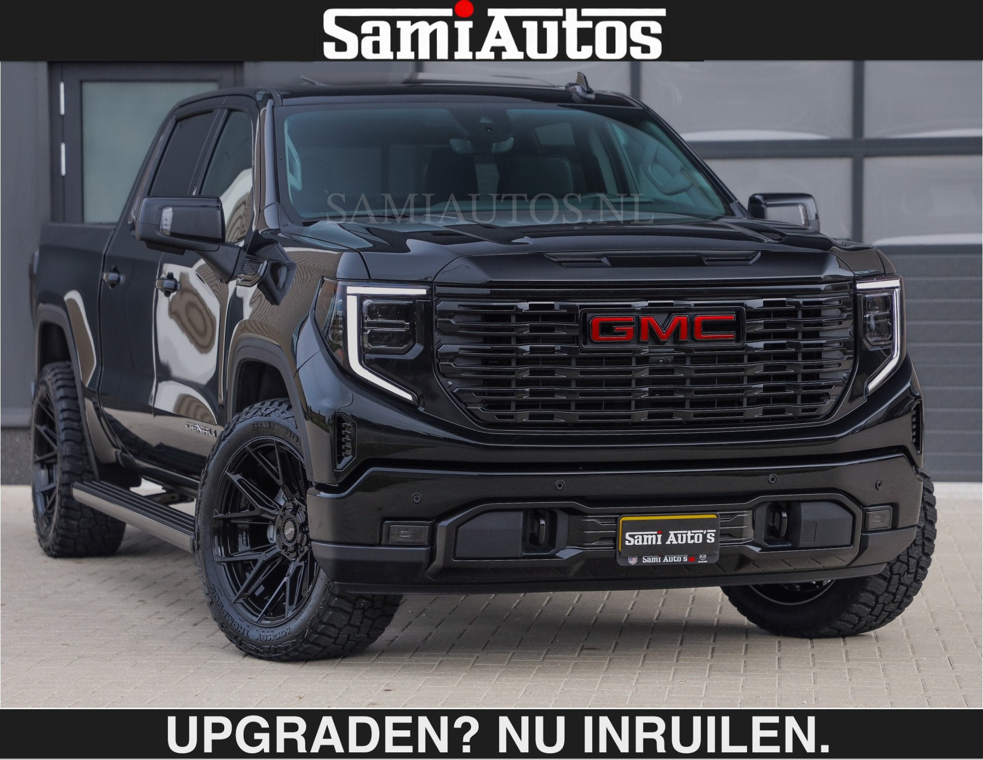 GMC Sierra BLACK OPS DENALI 6.2 V8 426PK Full Option | €84, Auto's, Automaat, Dealer onderhouden, Met garantie (alle), 426 pk