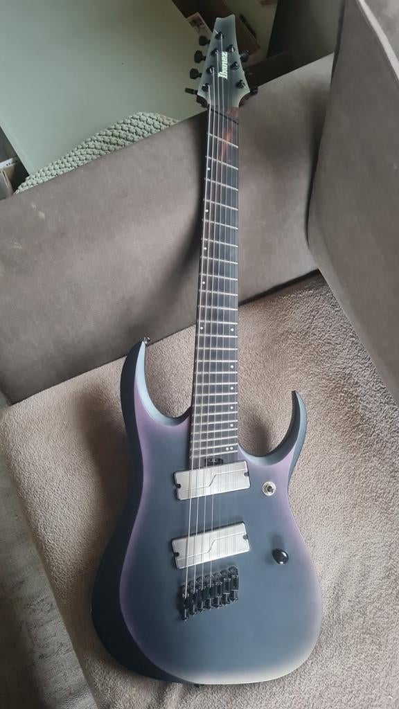 Ibanez Axion RGD71ALMS 7-snarige elektrische gitaar, Ophalen of Verzenden, Zo goed als nieuw, Solid body, Overige merken