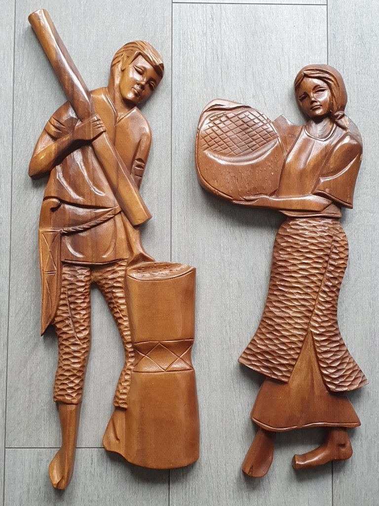 Houtsnijwerk, Overige onderwerpen, Houtsnijwerk, Hout, Bruin