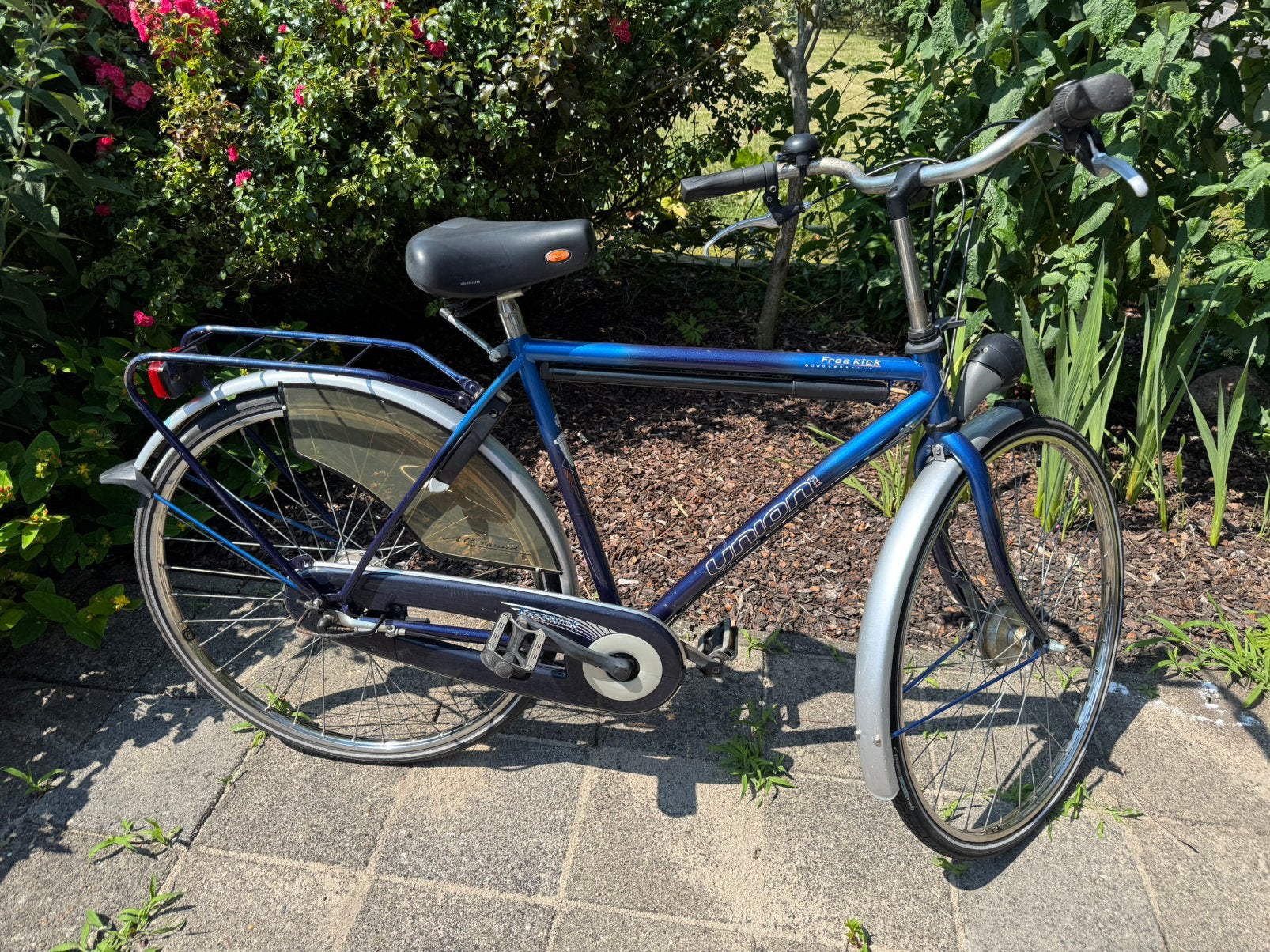 Union herenfiets in goede staat TEAB, Gebruikt, Versnellingen, Ophalen, Overige merken