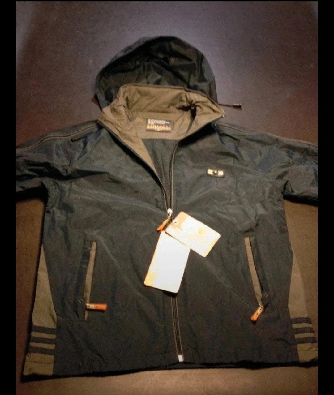 nieuw heren korte regen jas xl, Ophalen of Verzenden, Nieuw, Maat 56/58 (XL), Blauw
