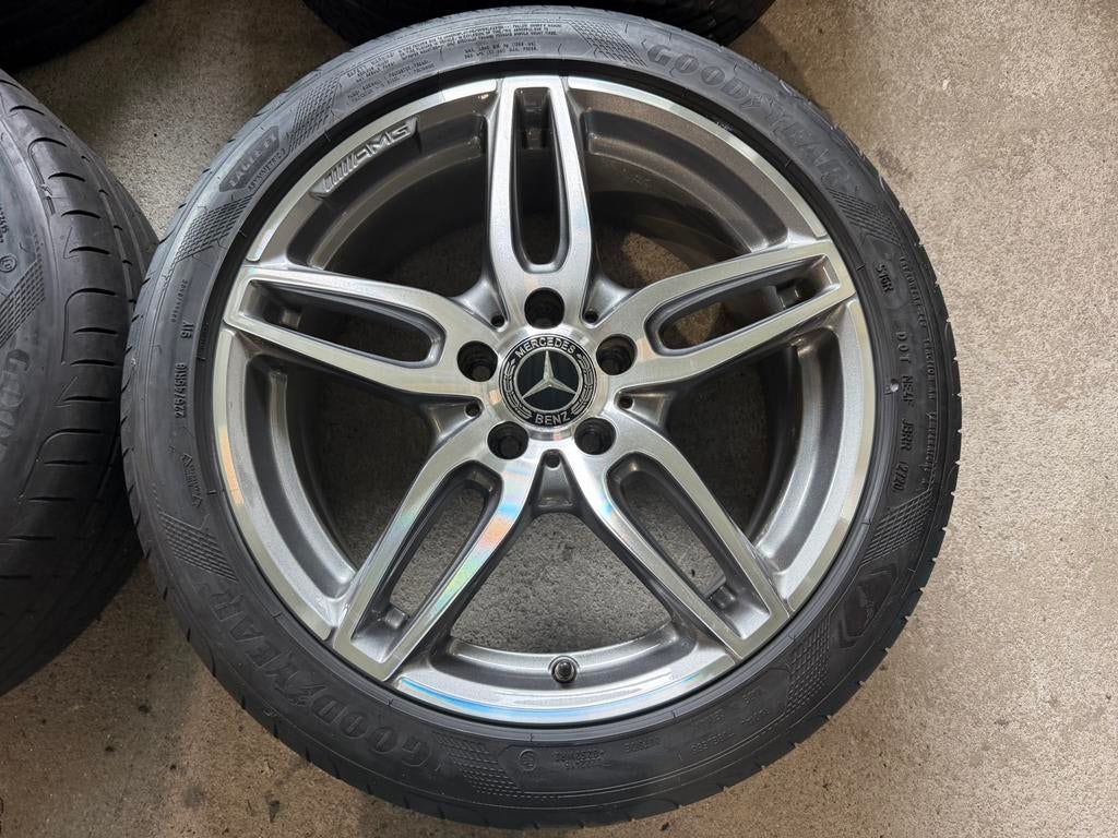 18 inch Origineel Mercedes A B C klasse velgen & zomerbanden