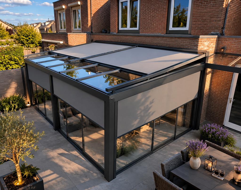 Op maat gemaakte zonwering voor maximaal comfort in uw tuin, Tuin en Terras, Ophalen, Nieuw, Elektrisch