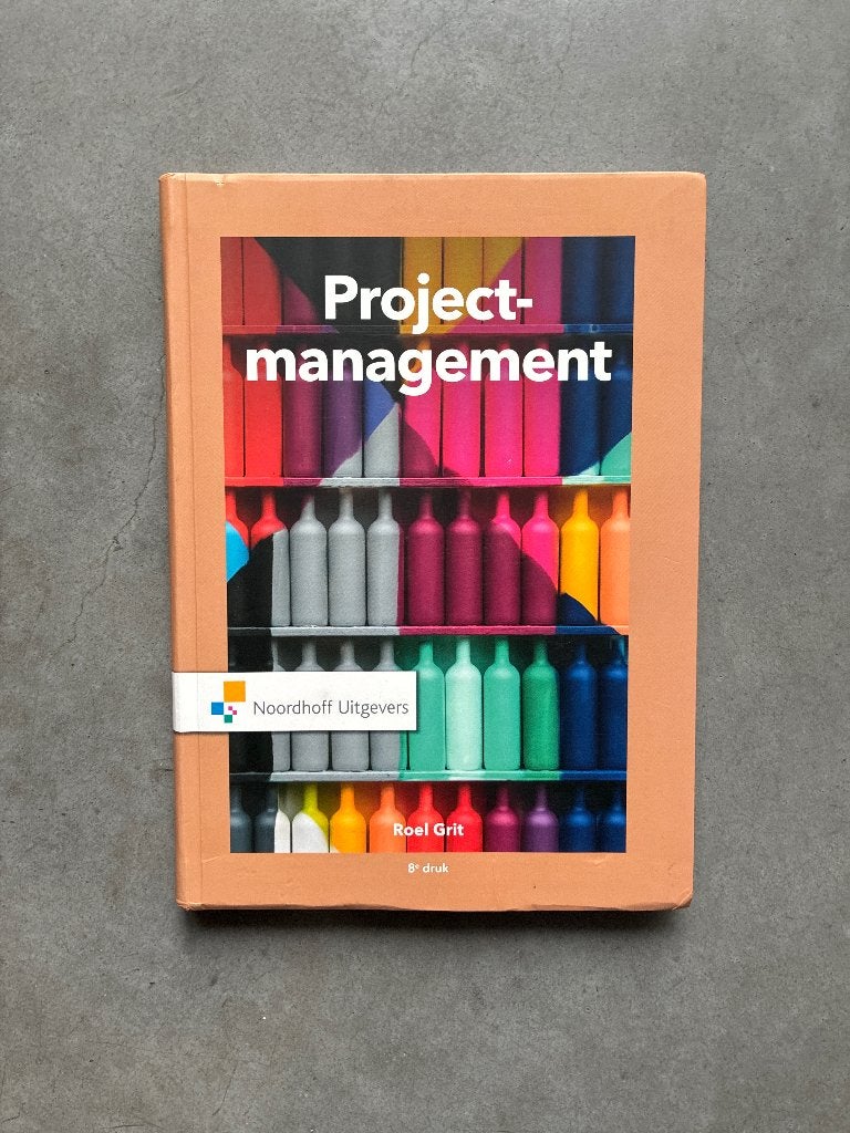 Projectmanagement, Boeken, Zo goed als nieuw, Noordhoff Uitgevers, Beta, HBO
