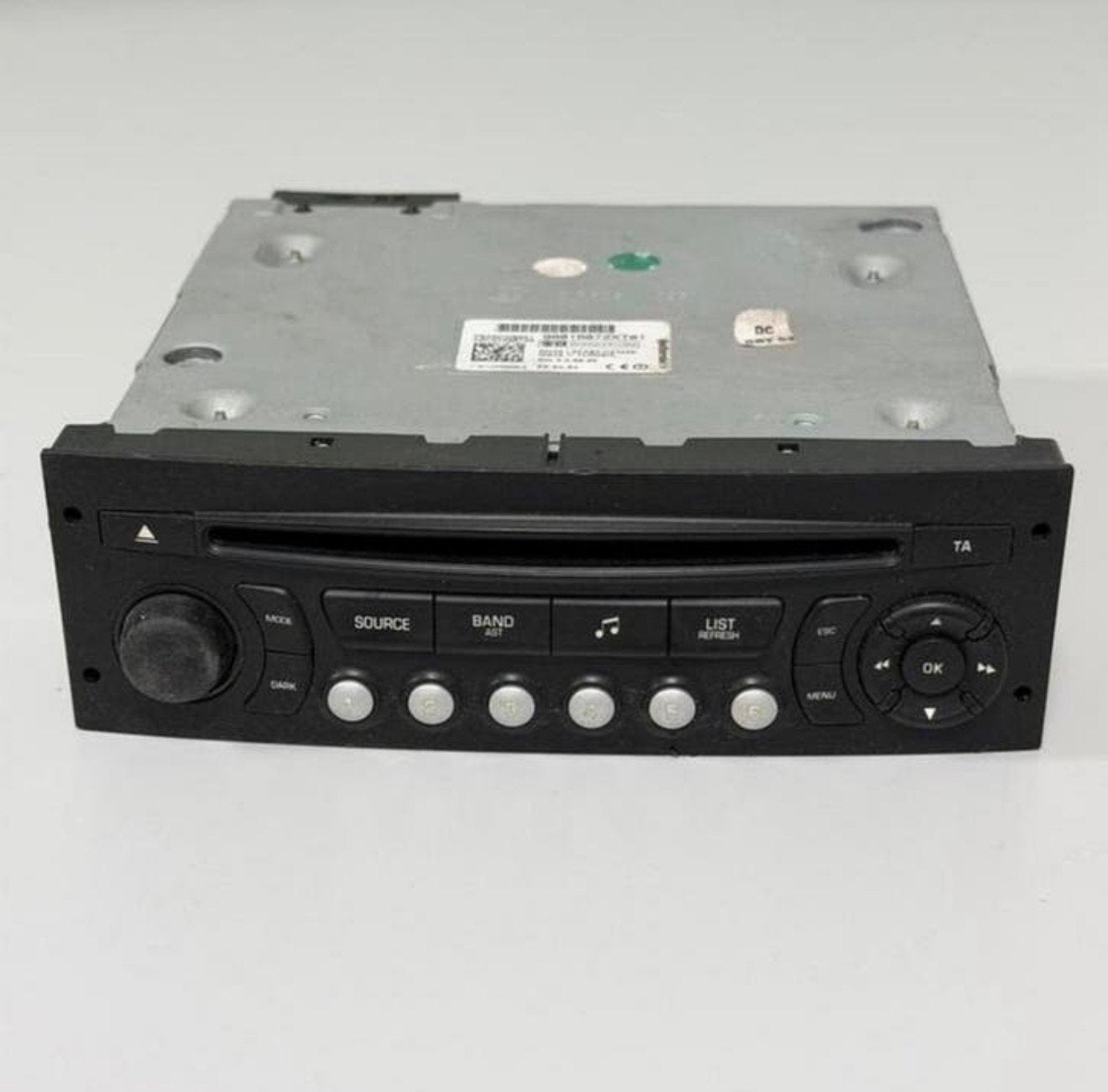 PEUGEOT 3008 MK1 RADIO CD PLAYER Autoradio oem 98016072XT01, Auto diversen, Ophalen of Verzenden, Zo goed als nieuw, H, H