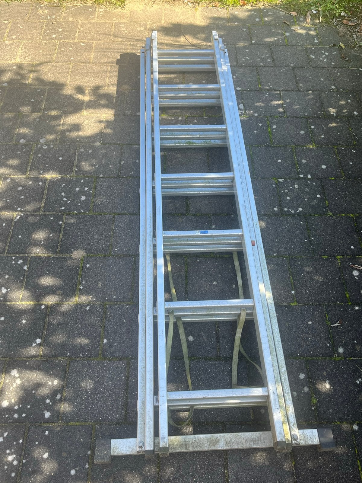 Hymer Allzweckleiter 3x7 sportladder, Doe-het-zelf en Verbouw, Gebruikt, Ophalen of Verzenden, Ladder, Opvouwbaar of Inschuifbaar