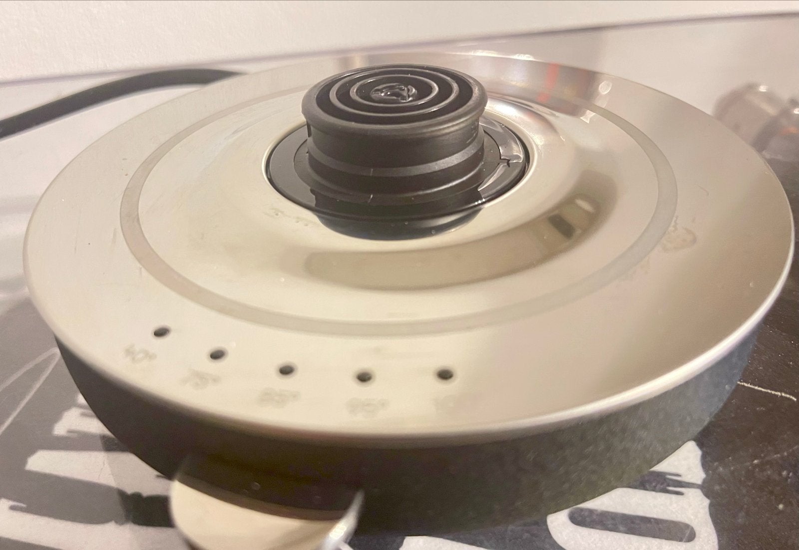 Aarke Kettle (Mat Zwart)  Waterkoker met Temperatuurregeling, Witgoed en Apparatuur, Waterkokers, Ophalen of Verzenden, Zo goed als nieuw