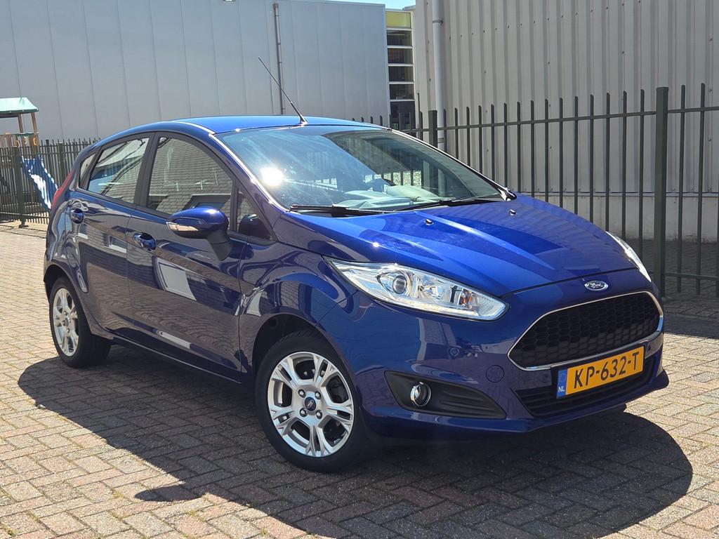 Ford Fiesta 1.0 Airco-Cruise-Navigatie-Pdc-Led-Sportvelgen, Voorwielaandrijving, Stof, Euro 6, 525 kg