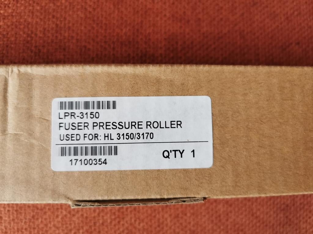 Fuser Pressure Roller LPR-3150 voor Brother HL 3150/3170, Printer, Nieuw, Ophalen of Verzenden, Brother