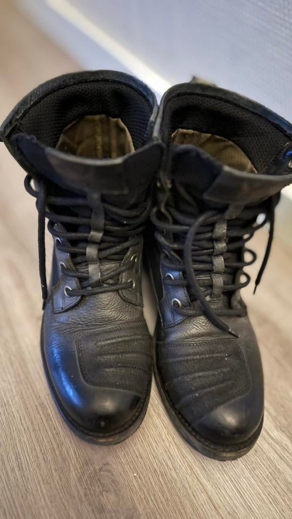 Zwarte motorlaarzen/ schoenen, Motoren, Kleding | Motorkleding, Ophalen of Verzenden, Tweedehands, Laarzen
