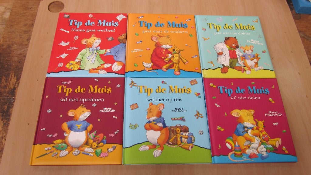 Tip de Muis 12 boeken, Gelezen, Fictie algemeen, Jongen of Meisje, Ophalen of Verzenden
