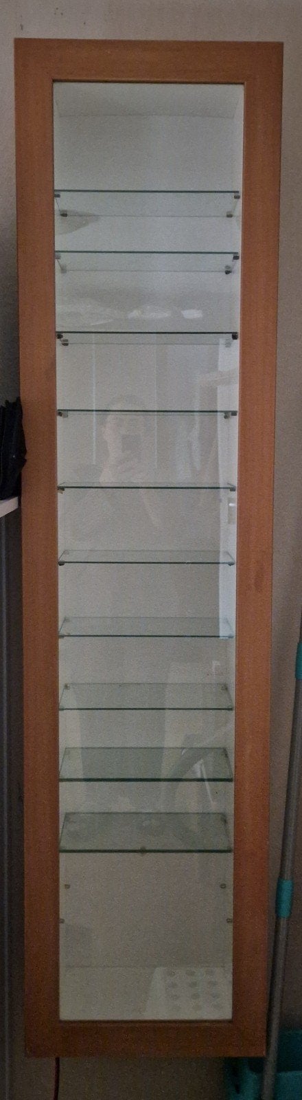 Ikea Bertby Vitrinekast - Zeldzaam model, Ophalen, Minder dan 50 cm, Overige houtsoorten, Minder dan 25 cm