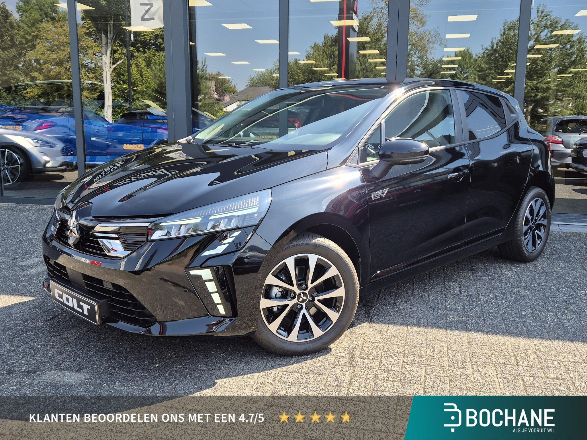 Mitsubishi Colt 1.6 HEV Intense | Uit voorraad leverbaar | A, Stof, Met garantie (alle), Bedrijf, Nieuw