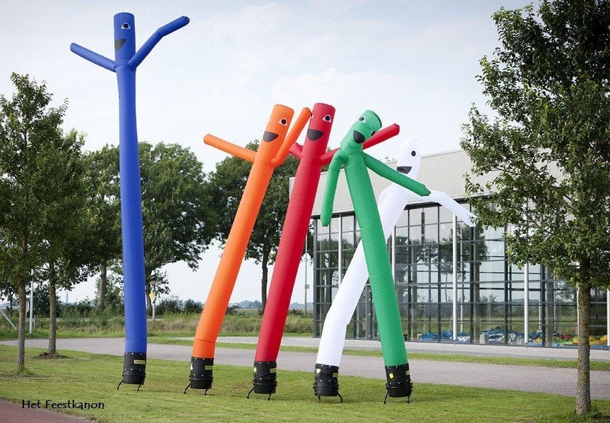 Skydancer 6 meter met armen en verlichting te huur, Ophalen, Zo goed als nieuw, Overige