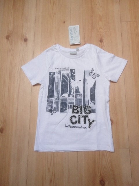 Te koop: Nieuw Shirtje van Blue Seven Kids maat 116, Meisje, Nieuw, Ophalen of Verzenden, Shirt of Longsleeve