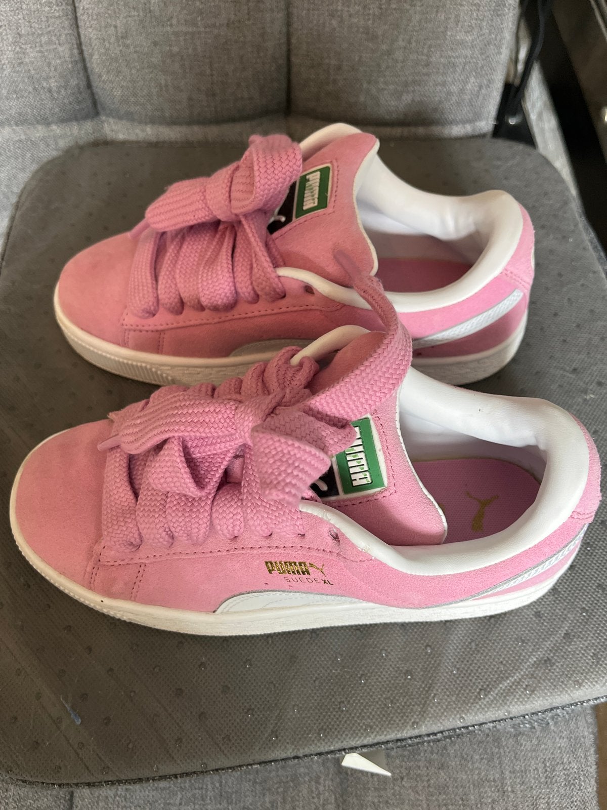 Puma Suede Roze Sneakers maat 36- Zo goed als nieuw, Ophalen of Verzenden, Zo goed als nieuw, Roze, Sneakers of Gympen
