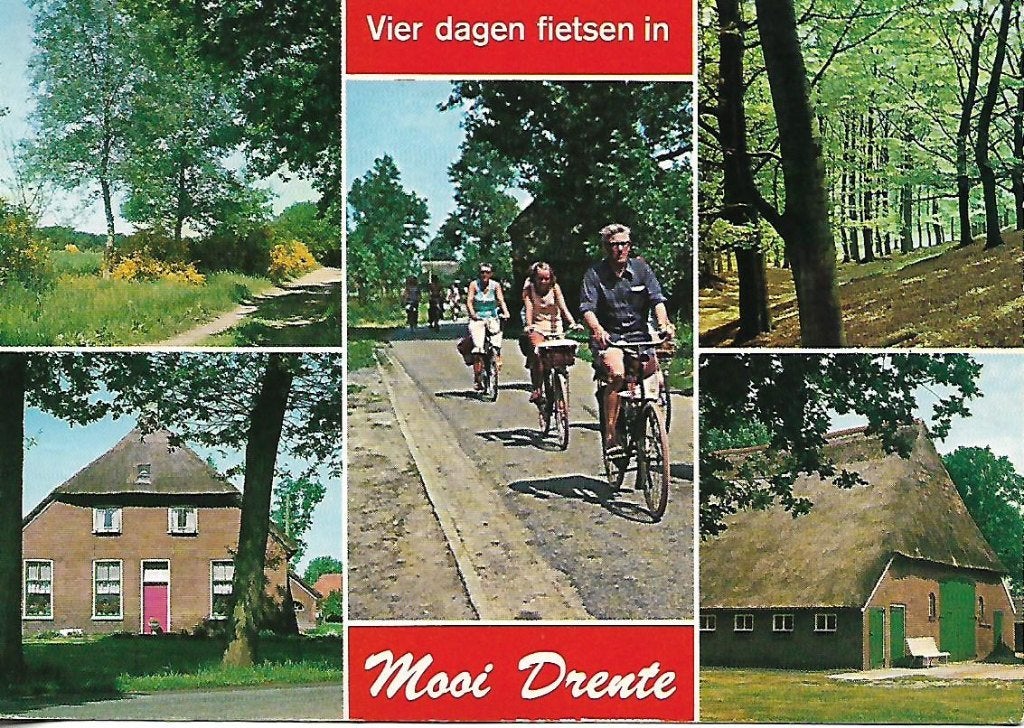 Drenthe- -5-luik., Ophalen of Verzenden, 1980 tot heden, Gelopen, Drenthe