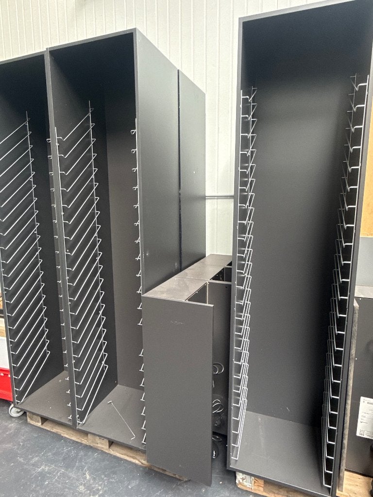 Displaykast voor keukenfrontjes/bladen showroom bedrijf shop, Ophalen, 200 cm of meer, 50 tot 100 cm, Zo goed als nieuw