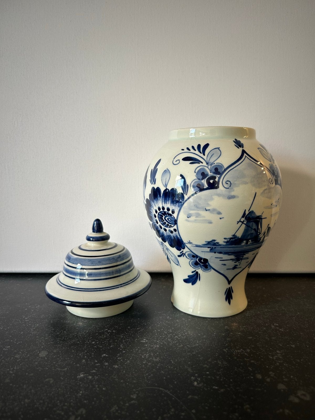 Diverse Delfts Blauw: vazen, potje, bord e.d., Antiek en Kunst, Antiek | Porselein, Ophalen