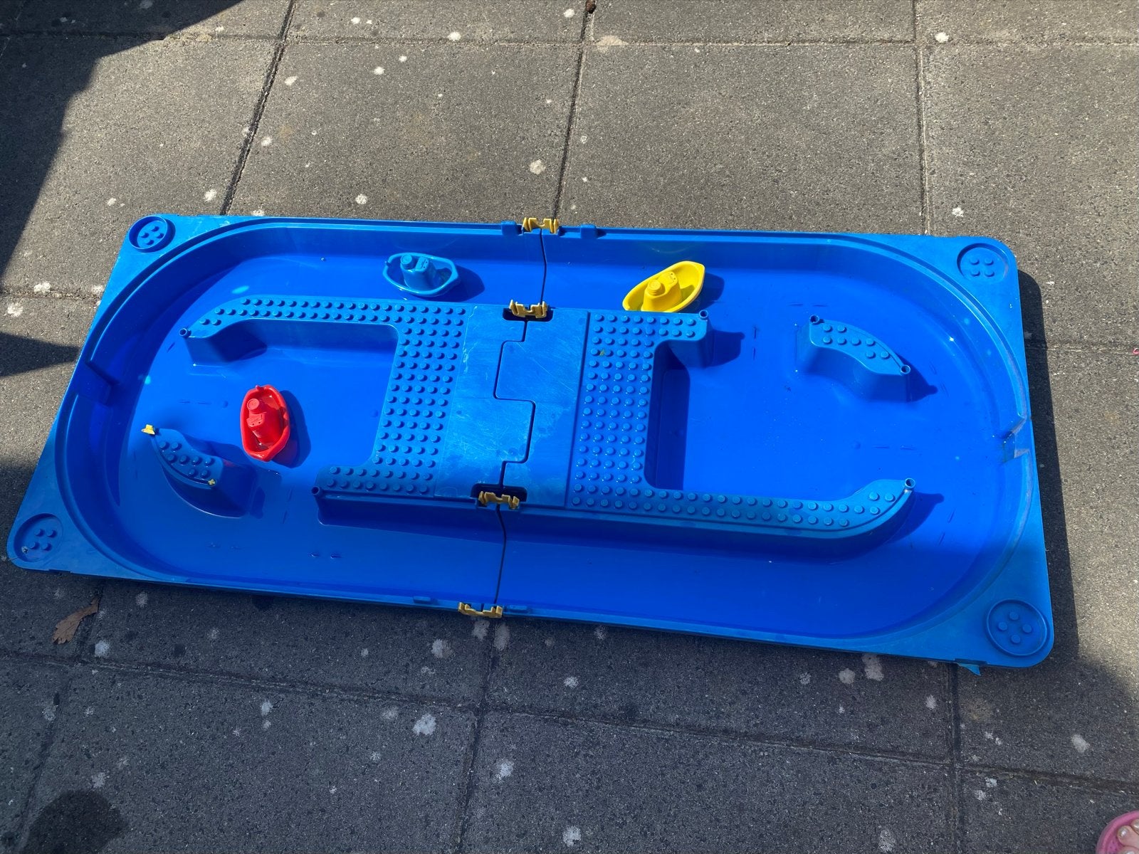 waterbaan met bootjes, Ophalen, Gebruikt