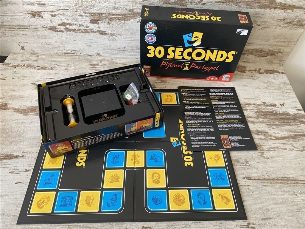 30 seconds gezelschapsspel zwarte uitgave [s483]