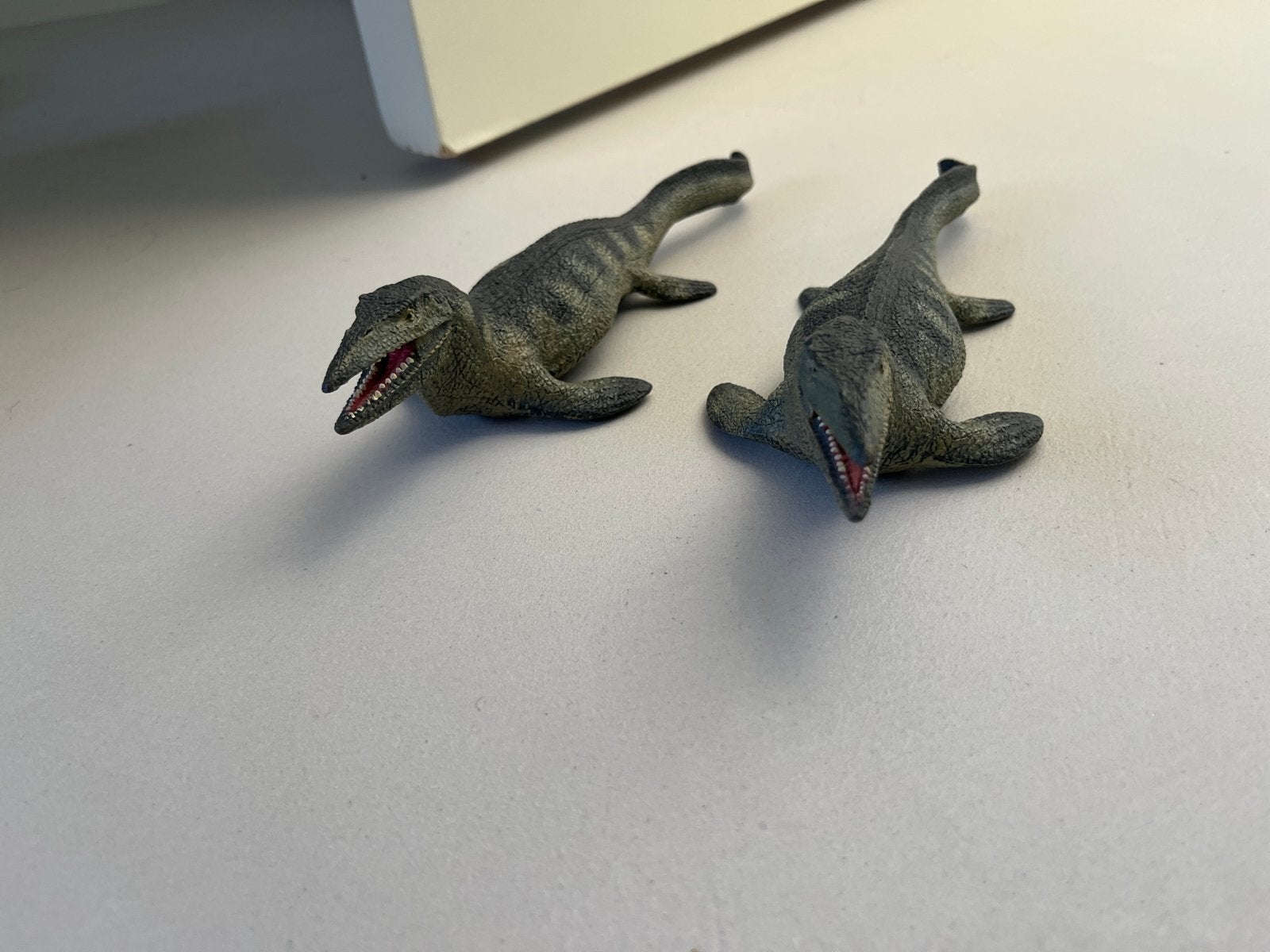 2 stuks Mosasaurus speelgoedfiguren, Ophalen of Verzenden, Gebruikt, Jongen of Meisje