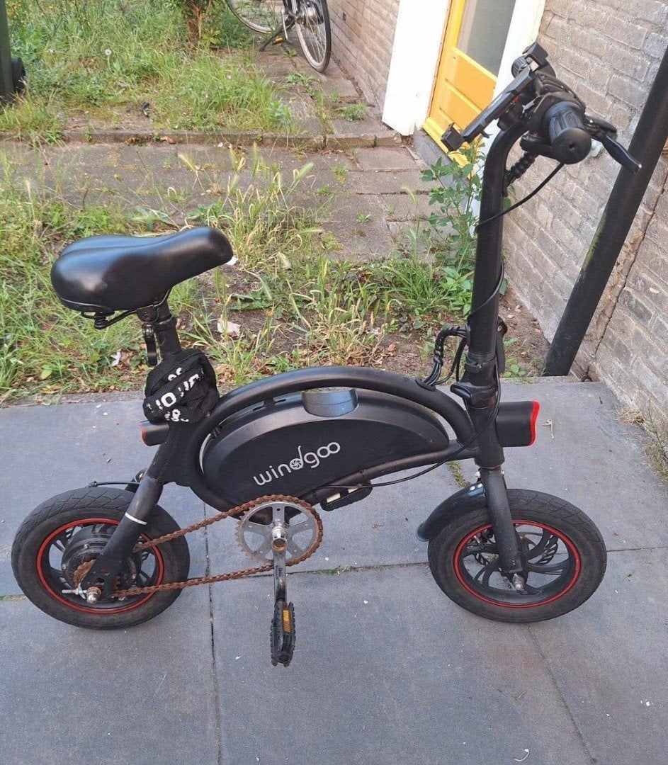 Windgoo B3 met een defecte accu incl oplader, Gebruikt, 14 tot 16 inch, Totaal opvouwbaar, Ophalen