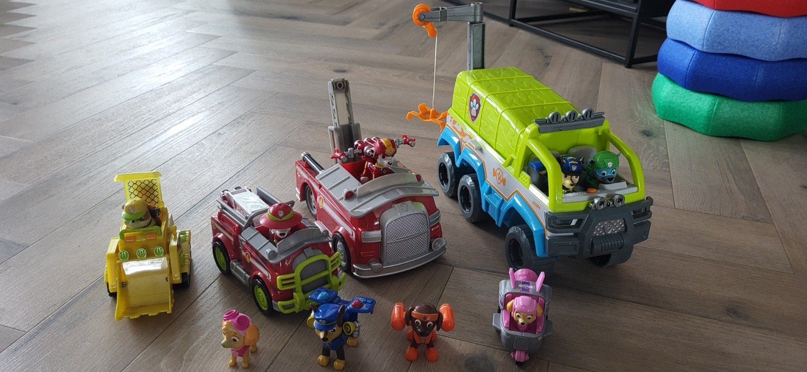 Paw Patrol auto's, Kinderen en Baby's, Speelgoed | Actiefiguren, Ophalen of Verzenden